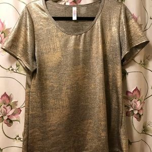 Gold t shirt